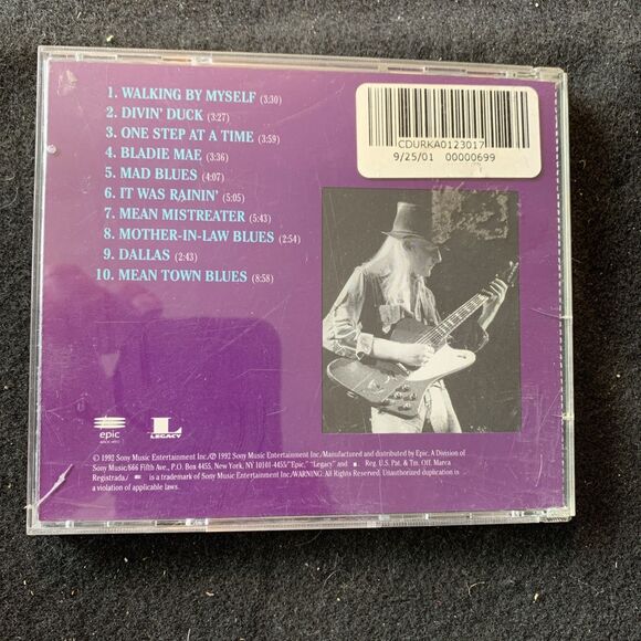 Scorchin' Blues by Johnny Winter (CD, Jun-1992, Epic/Legacy) - Picture 7 of 7